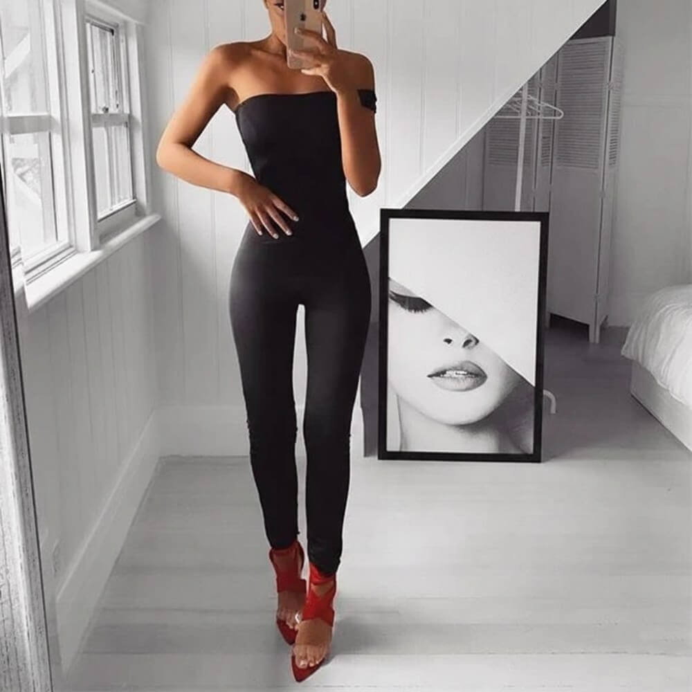 Гащеризон бюстие с изчистен силует C0231