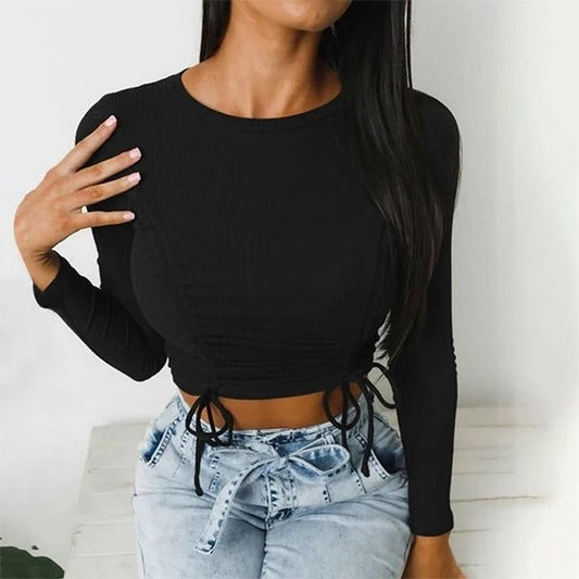 Черна блуза C0522